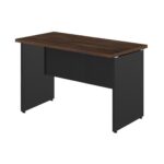 Mesa Escritório PÉ PAINEL – 1,35×0,60m – S/ Gavetas – MARSALA/PRETO – 25420 Magazine Office 7