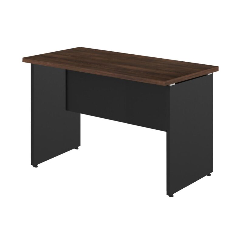 Mesa Escritório PÉ PAINEL – 1,35×0,60m – S/ Gavetas – MARSALA/PRETO – 25420 Magazine Office 3