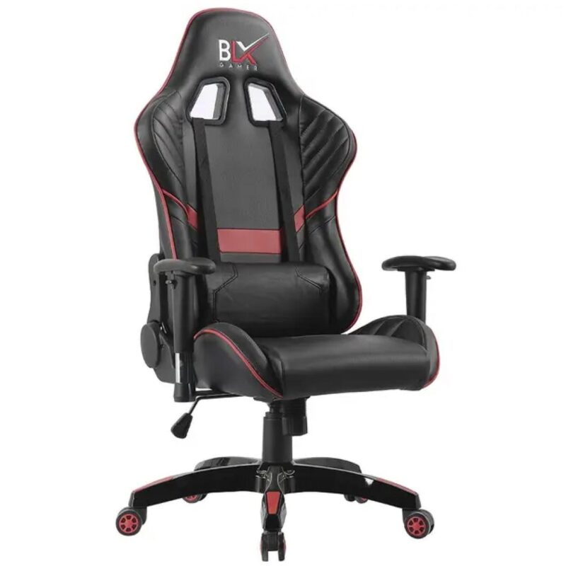 Cadeira Gamer Giratória BLX GAMER 6009G – Vermelho/Preto – 30031 Magazine Office 2