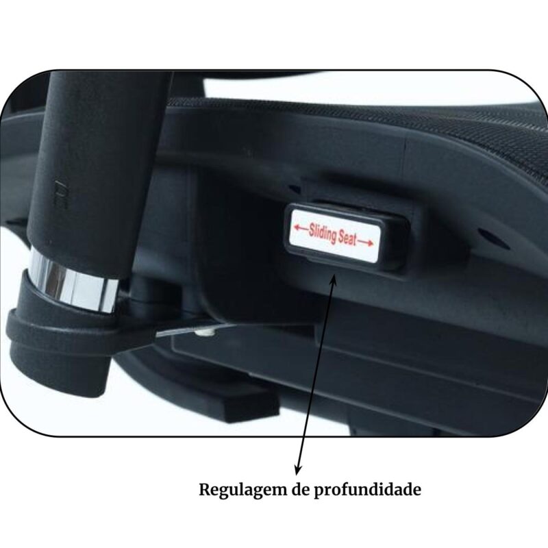 Cadeira Presidente Tela MK – 4011 – COR PRETO 30038 Magazine Office 5