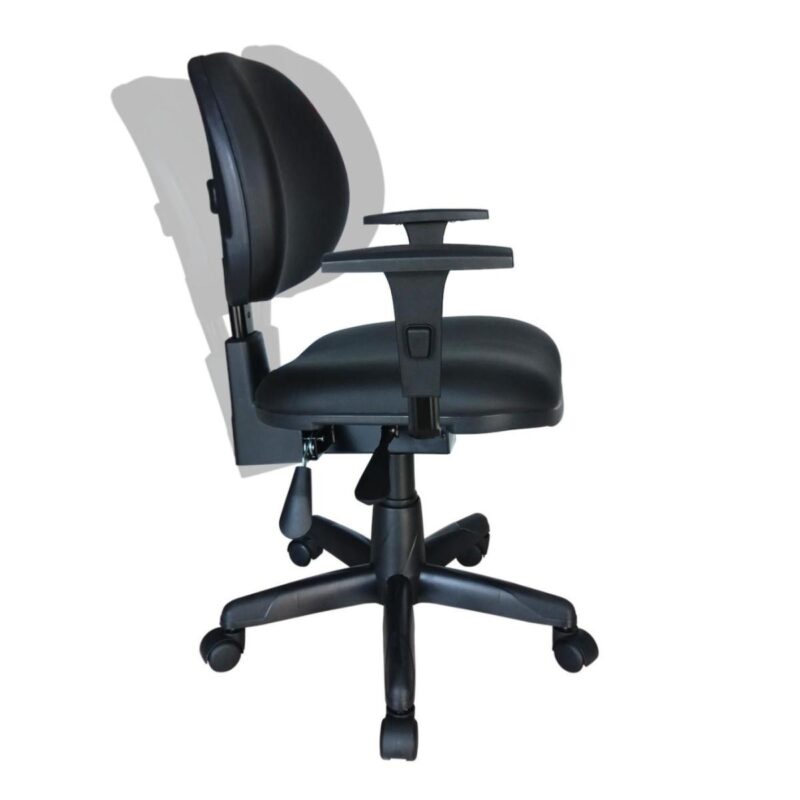 Cadeira Executiva Back System Lisa c/ Braços reguláveis – Cor Preta 31006 Magazine Office 2