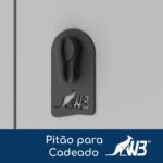 Roupeiro LOCKER de Aço c/ 12 Portas PEQUENAS – 1,90×0,96×0,40m – CZ/CZ – W3 – 11018 Magazine Office 7