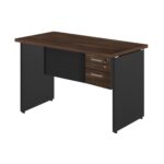 Mesa Escritório 1,50×0,60m – C/ 02 Gavetas MARSALA / PRETO – 23473 Magazine Office 8