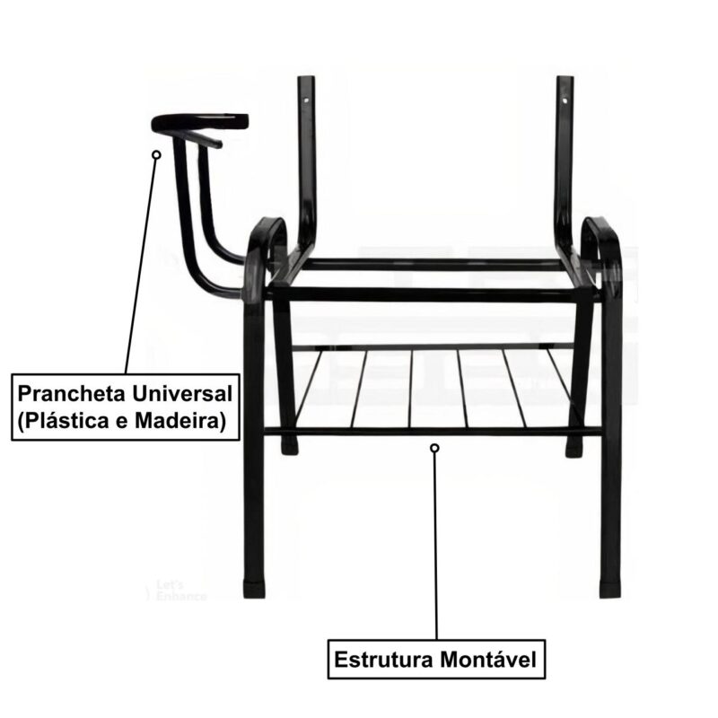 Base UNIVERSITÁRIA modelo UNIVERSAL – PMD – 99911 Magazine Office 3