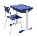 Kit Escolar Individual AZUL – (Mesa e Cadeira) – JUVENIL 06 a 09 Anos 40999 Magazine Office 9