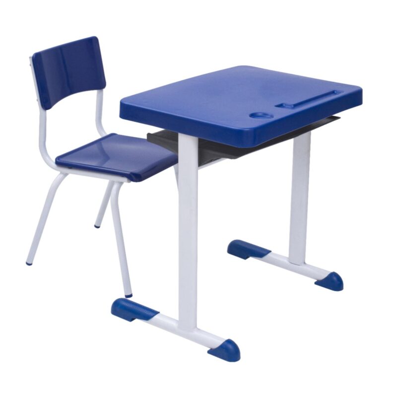 Kit Escolar Individual AZUL – (Mesa e Cadeira) – INFANTIL 03 a 06 Anos 41089 Magazine Office 3