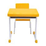 Kit Escolar Individual – (Mesa e Cadeira) – INFANTIL 03 a 06 Anos COR AMARELO – 41087 Magazine Office 10