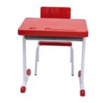 Kit Escolar Individual – (Mesa e Cadeira) – INFANTIL 03 a 06 Anos COR VERMELHO – 41090 Magazine Office 9