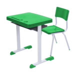 Kit Escolar Individual VERDE – (Mesa e Cadeira) – JUVENIL 06 a 09 Anos COR VERDE – 41084 Magazine Office 7