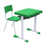 Kit Escolar Individual VERDE – (Mesa e Cadeira) – JUVENIL 06 a 09 Anos COR VERDE – 41084 Magazine Office 8