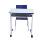 Kit Escolar Individual AZUL – (Mesa e Cadeira) – INFANTIL – MADEIRA – COR AZUL – 40085 Magazine Office 8