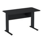 Mesa Escritório 1,50×0,60m s/ Gavetas – Cor Preto 44092 Magazine Office 6