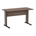 Mesa Escritório 1,20×0,60m s/ gavetas – Cor Walnut 44095 Magazine Office 6