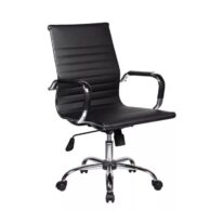 Cadeira DIRETOR Charles Eames Esteirinha – PRETO – PMD – 32887 Magazine Office