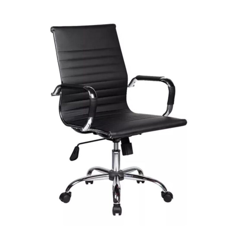 Cadeira DIRETOR Charles Eames Esteirinha – PRETO – PMD – 32887 Magazine Office 2