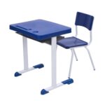 Kit Escolar Individual AZUL – (Mesa e Cadeira) – JUVENIL 06 a 09 Anos 40999 Magazine Office 7