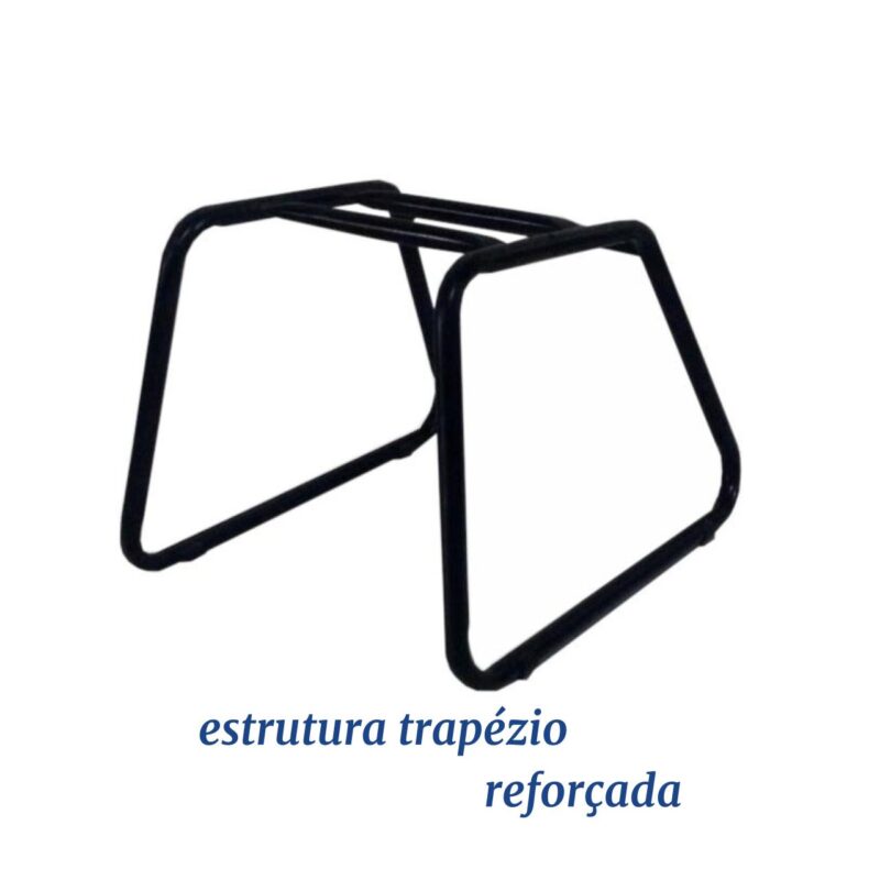 Cadeira Executiva LISA Base Trapézio Cor Preta – 31030 Magazine Office 6