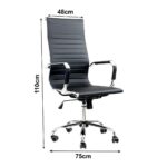 Cadeira Presidente Charles Eames Esteirinha – COR PRETA – 32997 Magazine Office 7