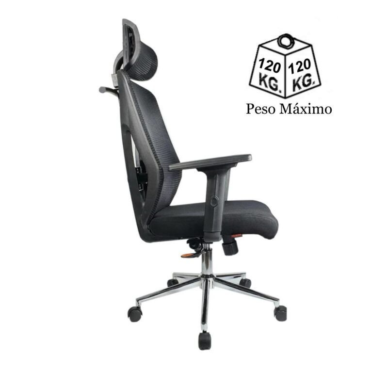 Cadeira Presidente Tela MK-4010 COR PRETO – 30029 Magazine Office 4