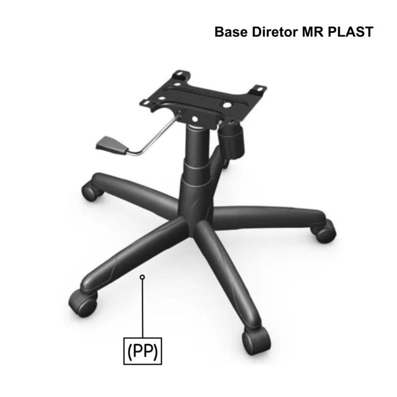 Base Giratória Dir/Pres Relax com ARANHA PP – 99920 Magazine Office 2