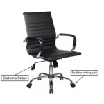 Cadeira DIRETOR Charles Eames Esteirinha – PRETO – PMD – 32887 Magazine Office 9