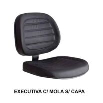 A/E Executiva COSTURADO c/ MOLA s/ CAPA- Corino Preto – PMD – 42118 Magazine Office