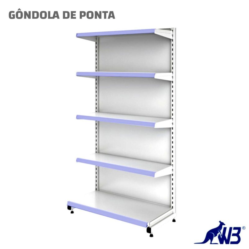 Ponta de Gôndola 1,62×0,90m 15009 Magazine Office 2