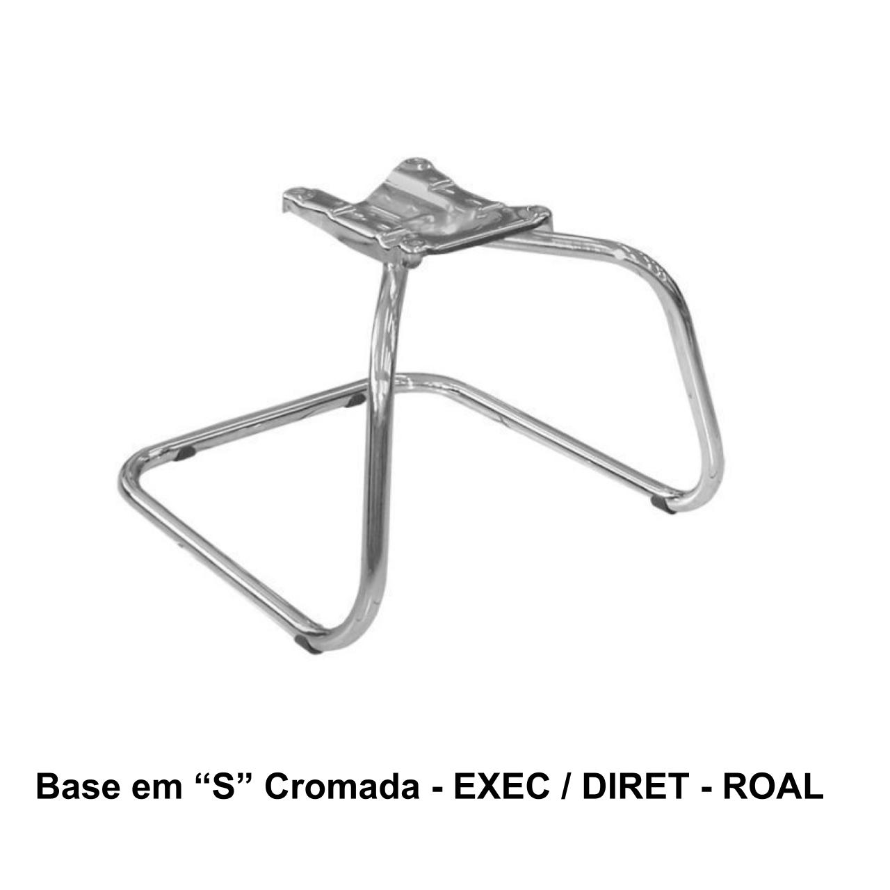 Base em “S” CROMADA – ROAL – 42108 Magazine Office